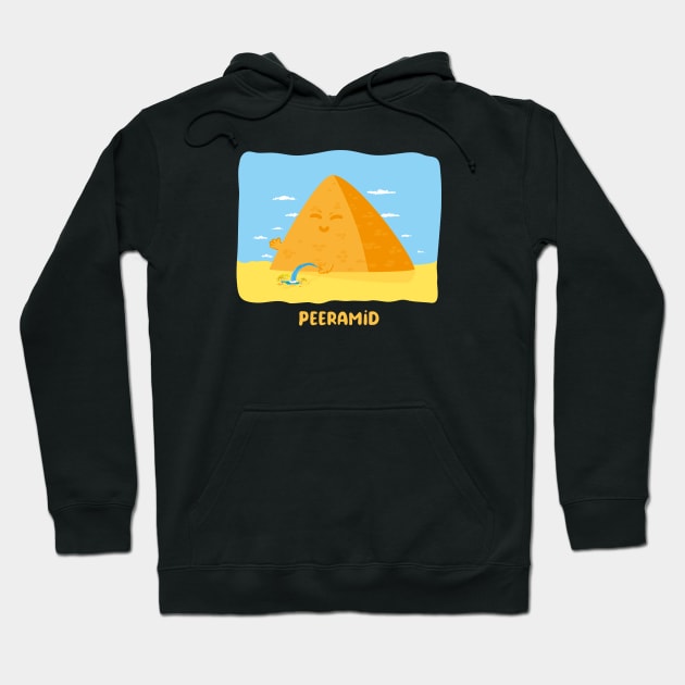 Pee Pyramid! Hoodie by marvandraw